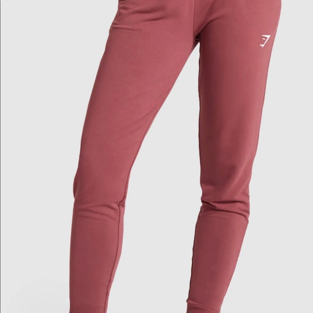 Gymshark Cherry Brown Pippa Joggers Medium